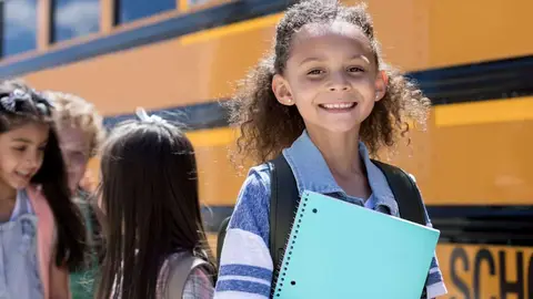 Jessica's First Day of School