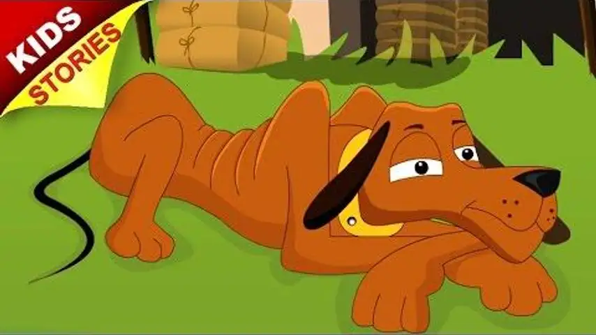 The Wolf And The Lean Dog | Short Stories In English | English Cartoon | Moral Stories In English